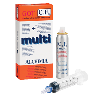 GAS P/ TAMPONAMENTO INTRAOCULAR C3F8 75M - Alchimia