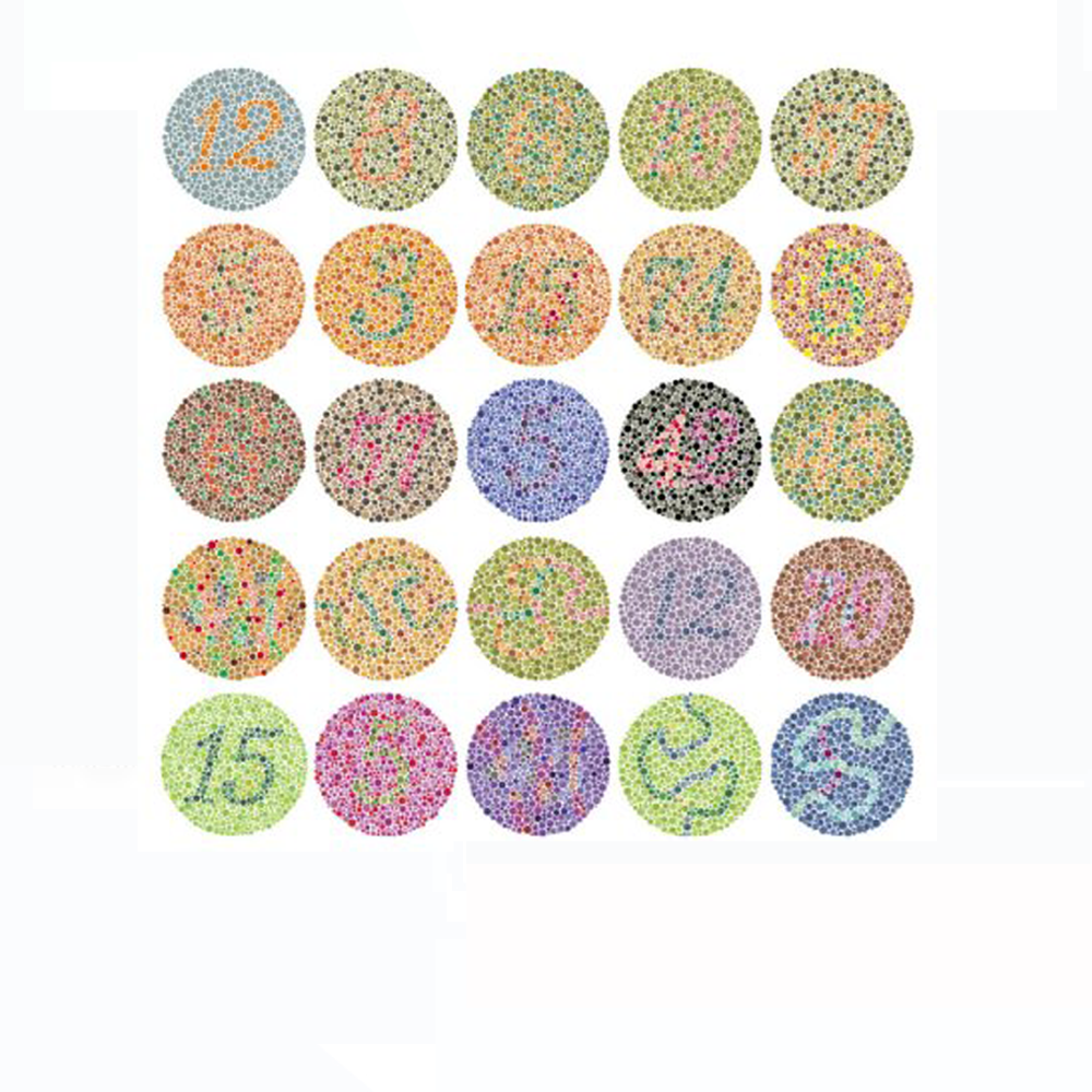 LIVRO TESTE DE ISHIHARA DALTONISMO