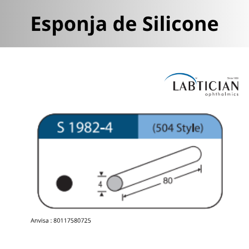 IMPLANTE DE SILICONE ESPONJA 504 - UNIDADE