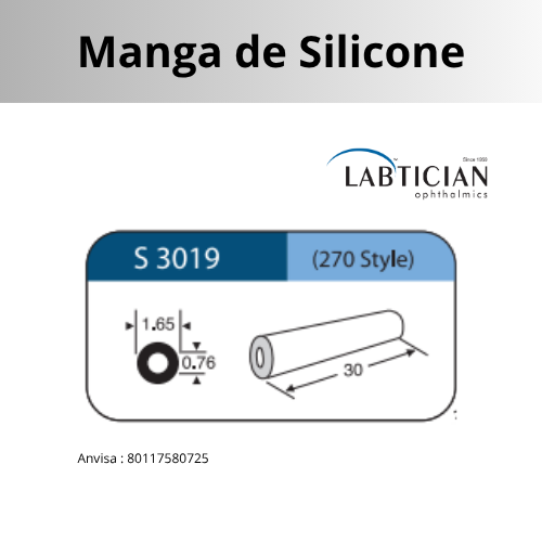 IMPLANTE DE SILICONE MANGA 270 - CAIXA COM 5 UNIDADES
