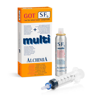 GAS P/ TAMPONAMENTO INTRAOCULAR SF6 75ML - Alchimia