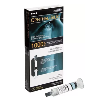 OLEO DE SILICONE - OPHTHAL SILIC 1000 - 8 ml 