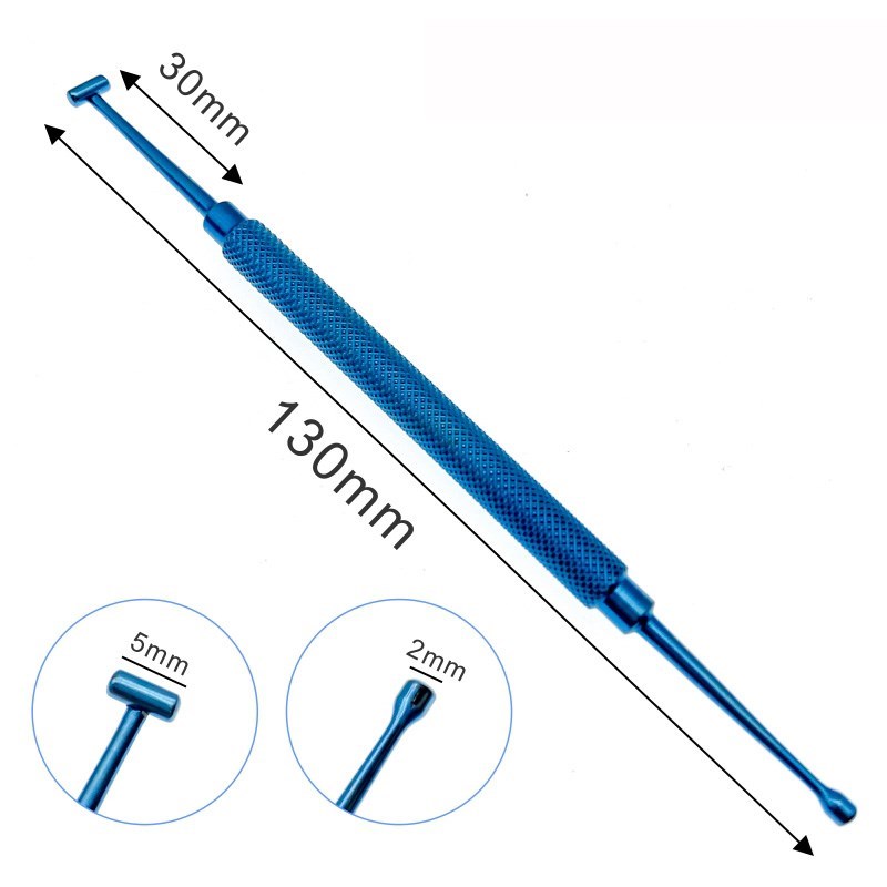 DEPRESSOR ESCLERAL INDENTADOR cabo redondo