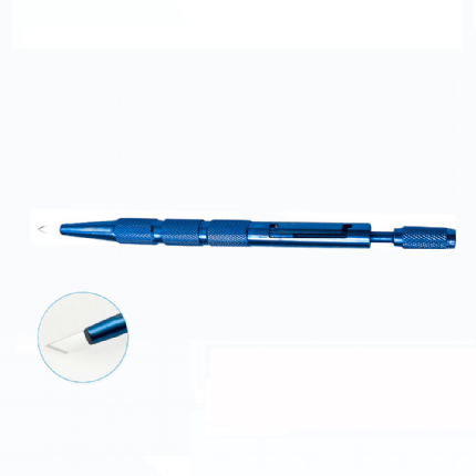 BISTURI DE SAFIRA SIDEPORT LAMINA 1.2 MM 15°