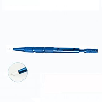 BISTURI DE SAFIRA SIDEPORT LAMINA 1.2 MM 15°