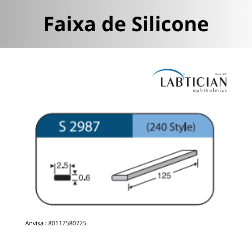 IMPLANTE DE SILICONE  FAIXA 240 - CAIXA COM 5 UNIDADES